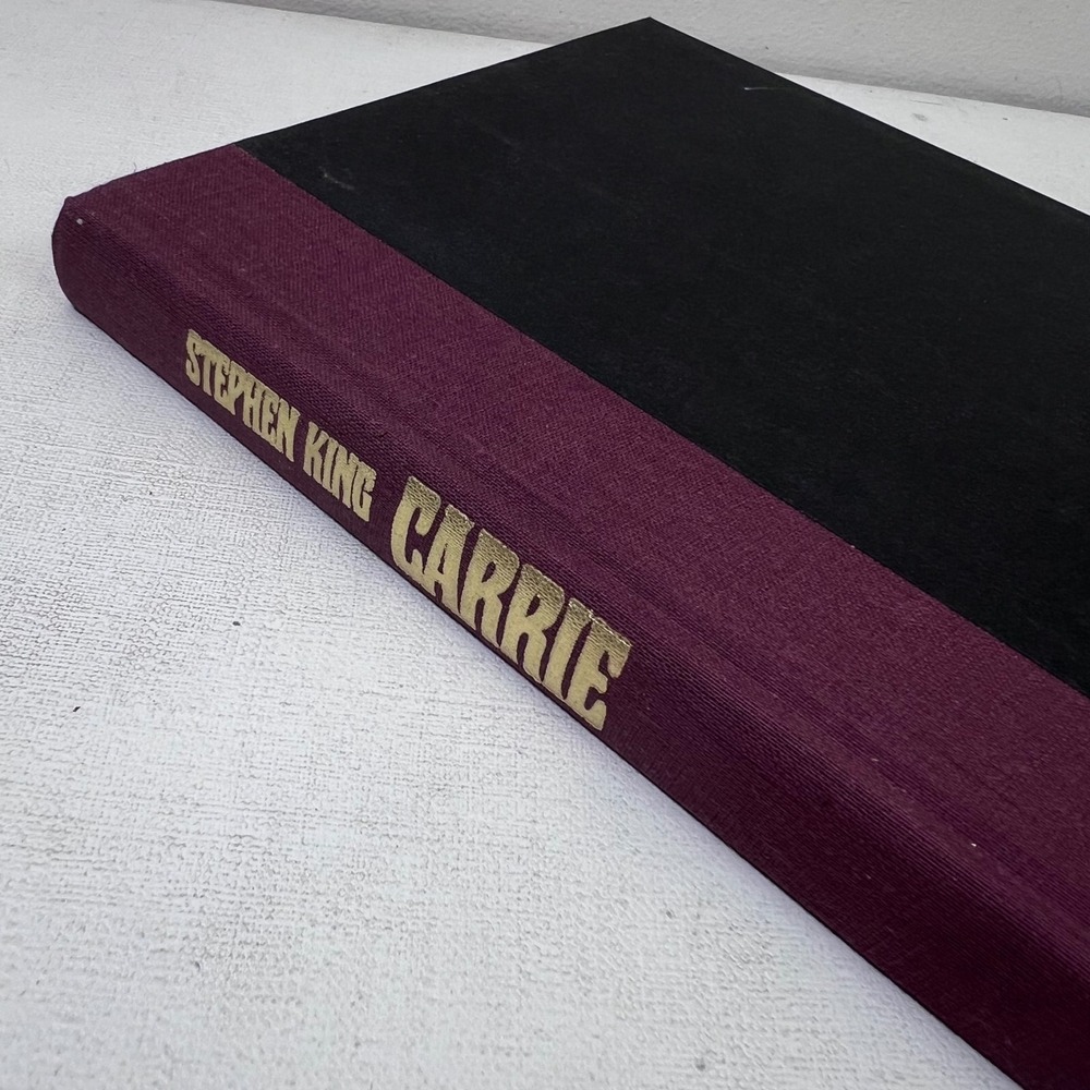Carrie Stephen King Doubleday Hardcover 1974 Horror Fiction Vintage Book Club - Picture 10 of 13